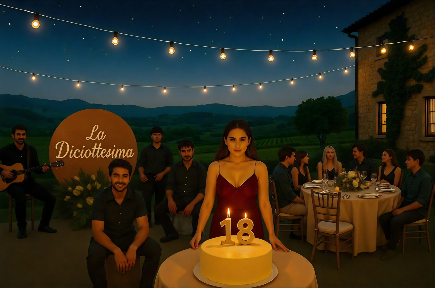 Italian 18th birthday party