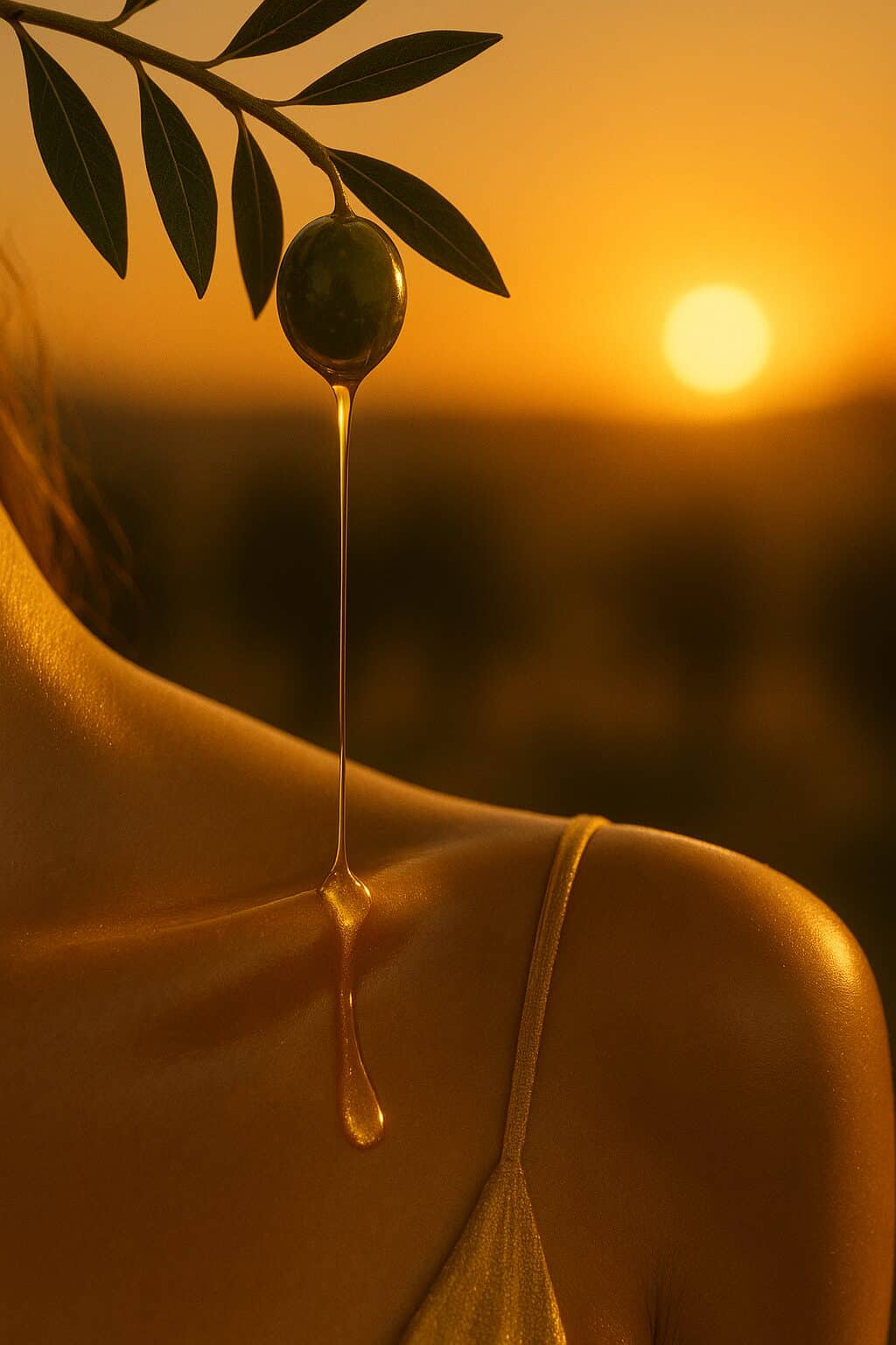 Luxury organic olive oil at Bio@Us wellness agriturismo in Italy
